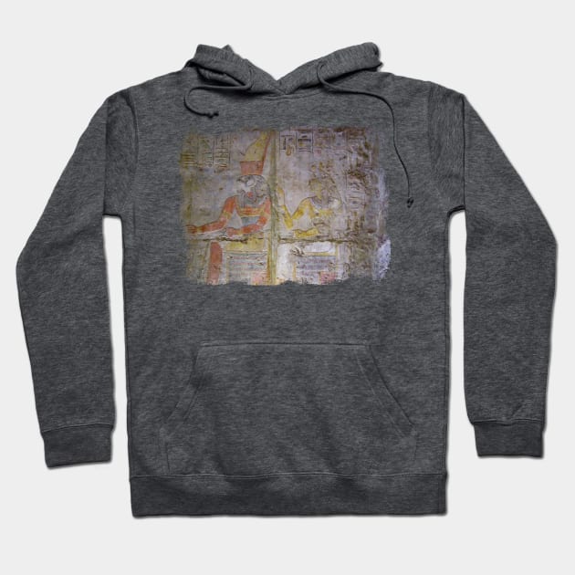 Egyptian hieroglyphs - Temple of Kalabsha Hoodie by Photomisak72